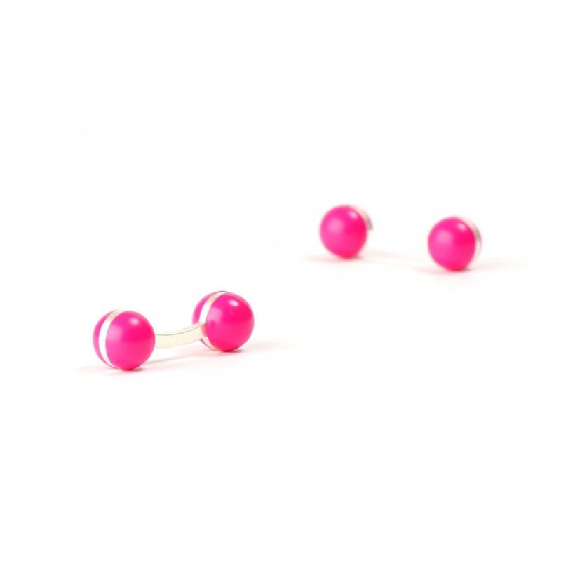 Boutons de manchette Boules cerises