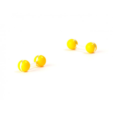 Yellow Balls Cufflinks
