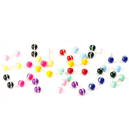 Candy Pink Ball Cufflinks