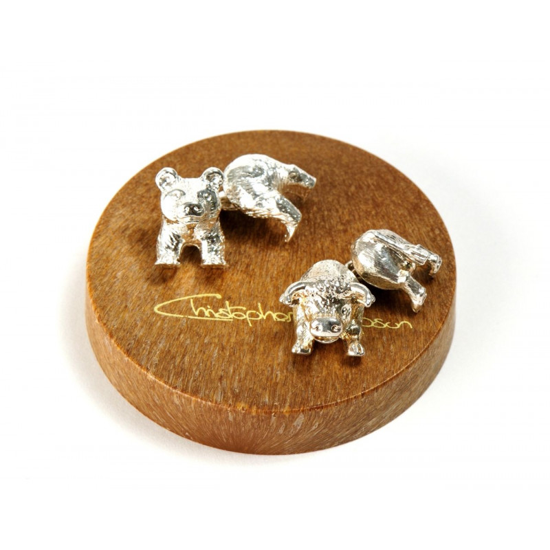Boutons de manchette Bull & Bear IV