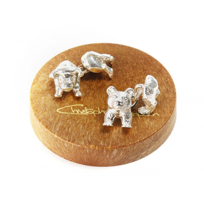 Boutons de manchette Bull & Bear IV