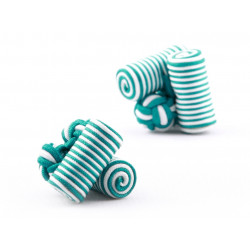 Riyadh Silk Knot Cufflinks