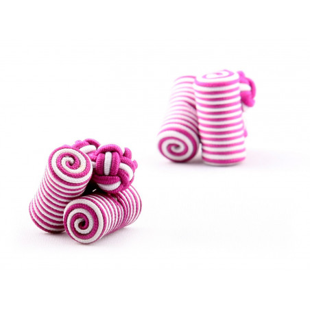 Papeete Silk Knot Cufflinks