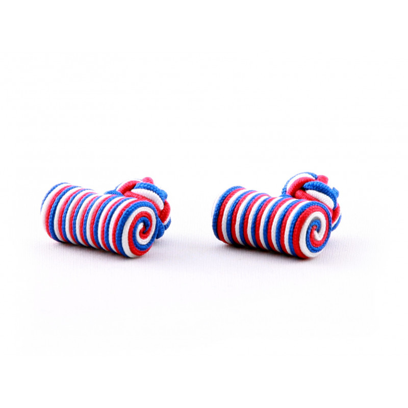 Cylindre bleu, blanc, rouge