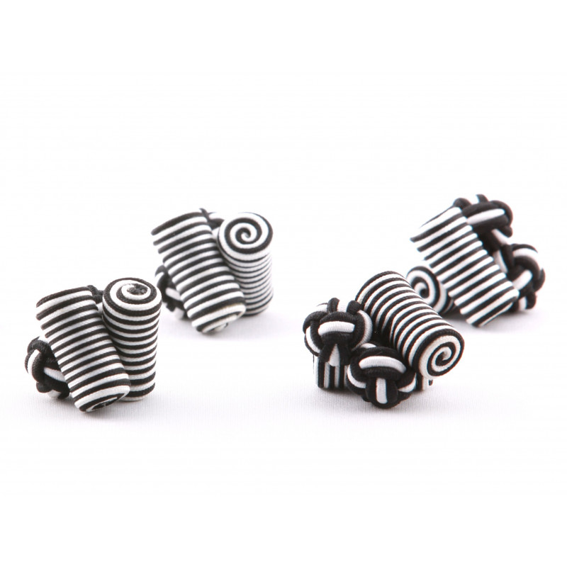 Cairo Silk Knot Cufflinks
