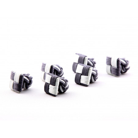 Berlin Silk Knot Cufflinks