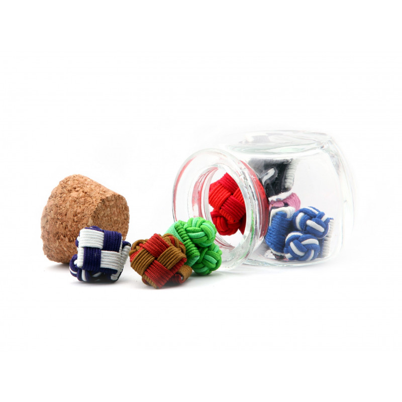 Seven Samurai Silk Knot Jar