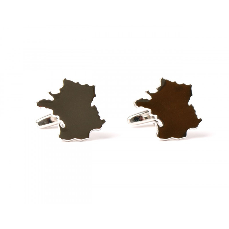 Boutons de manchette Hexagone