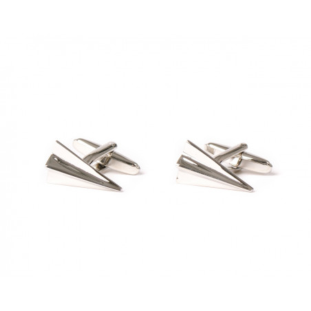 Paper Plane Cufflinks