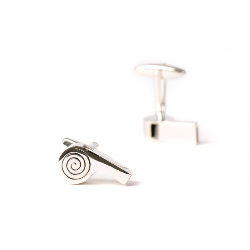 Referee's Whistle Cufflinks