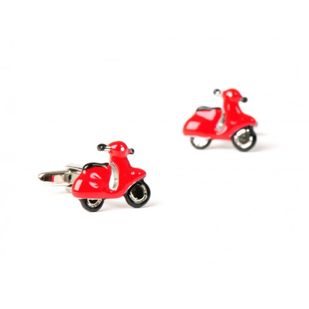 Red Vespa Cufflinks