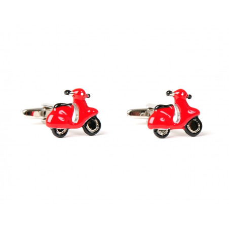 Red Vespa Cufflinks