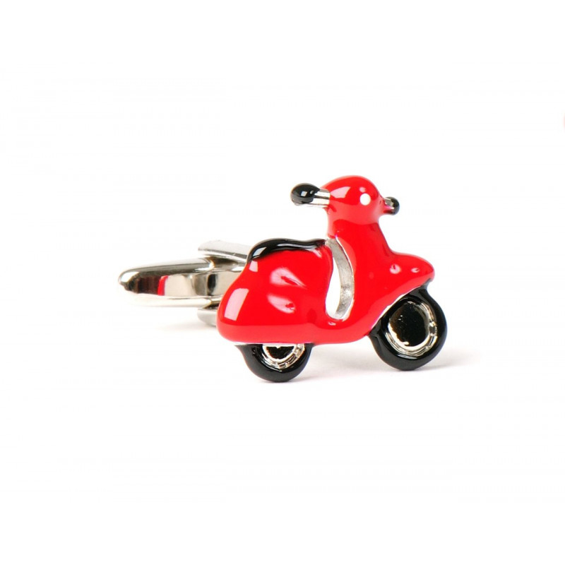 Red Vespa Cufflinks