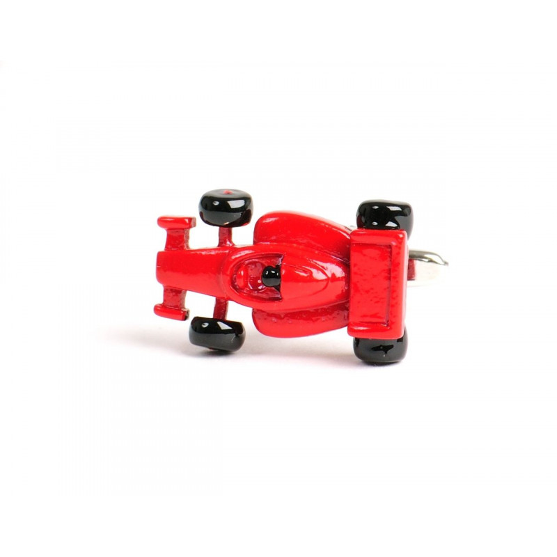 Boutons de manchette Formule 1 rouge