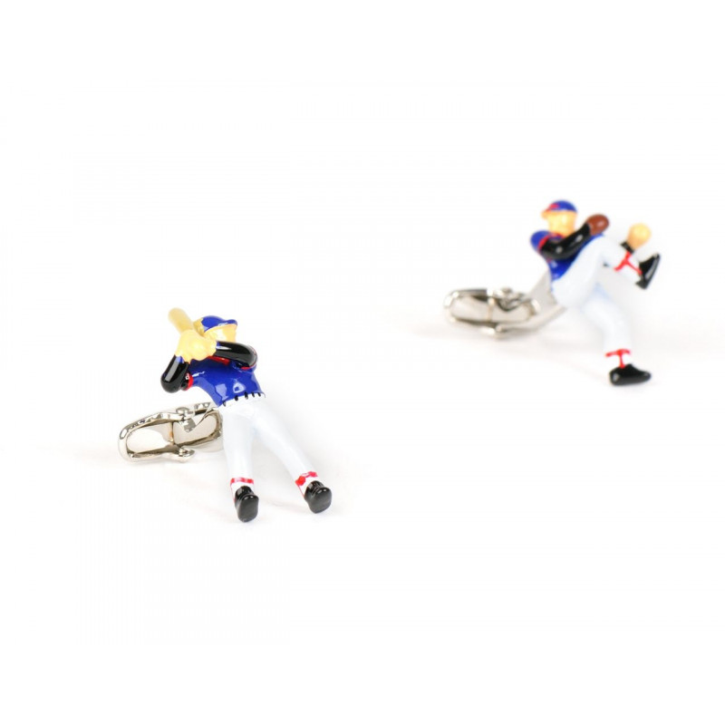 Boutons de manchette Baseball