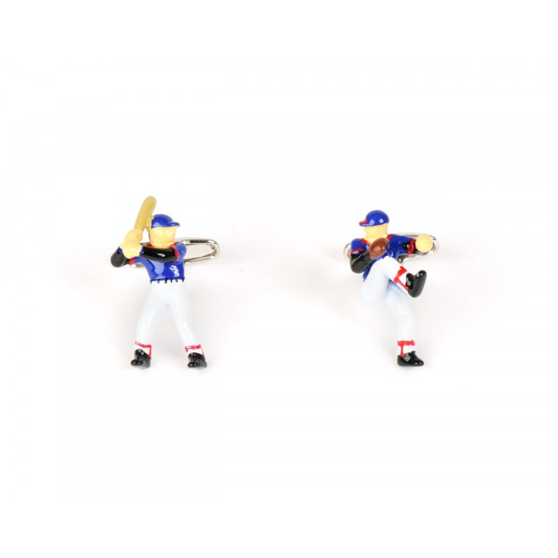 Boutons de manchette Baseball