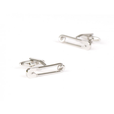 Safety Pin Cufflinks