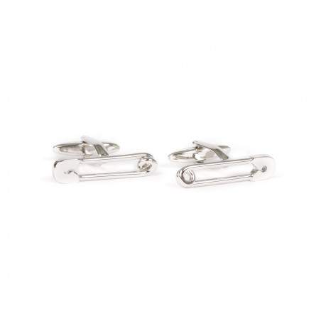 Safety Pin Cufflinks