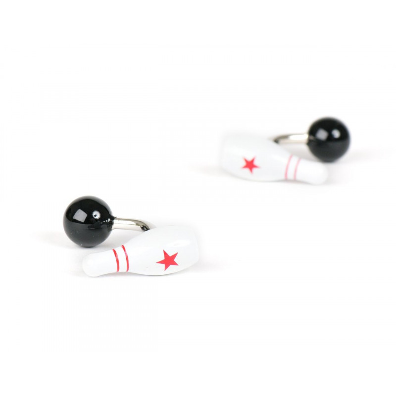 Boutons de manchette Bowling II