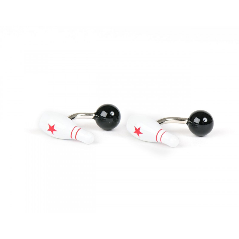 Boutons de manchette Bowling II