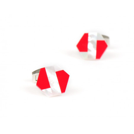 Sexy Cool Mother-of-Pearl Cufflinks