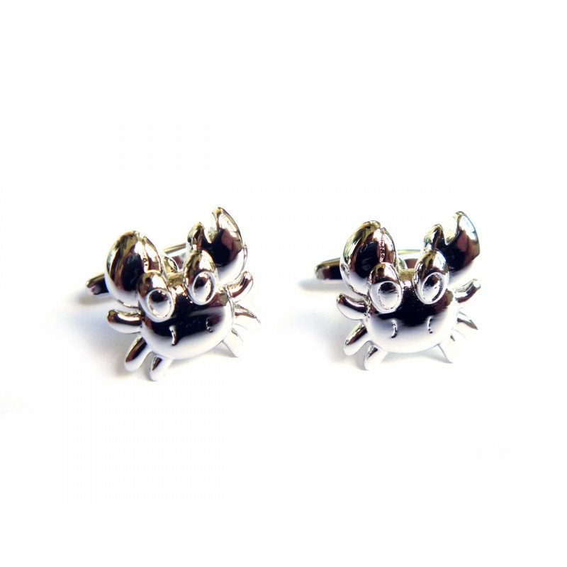 Boutons de manchette Crabe