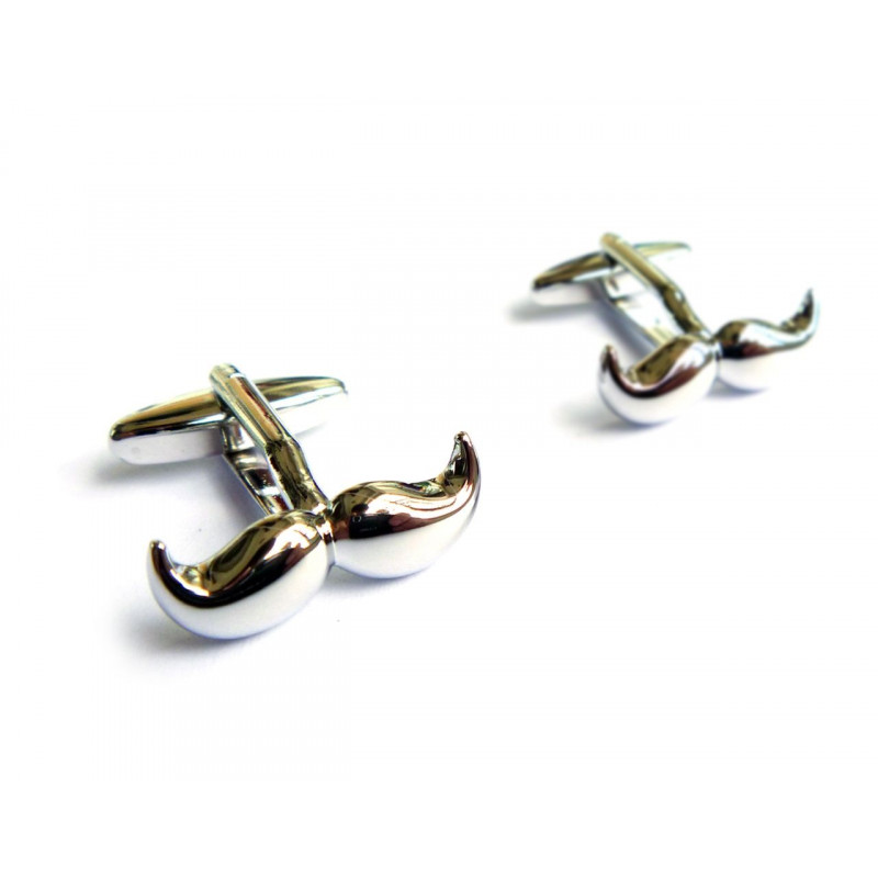 Boutons de manchette Moustache
