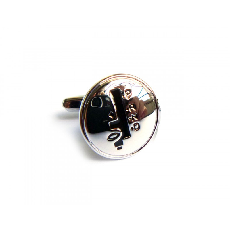 Boutons de manchette Levier de vitesse 2