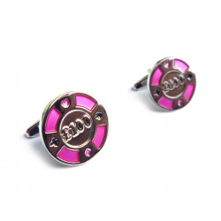 Big Blind Poker Chip Cufflinks