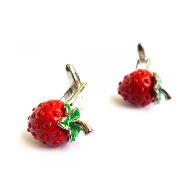 Strawberry Cufflinks