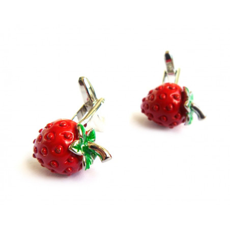 Strawberry Cufflinks