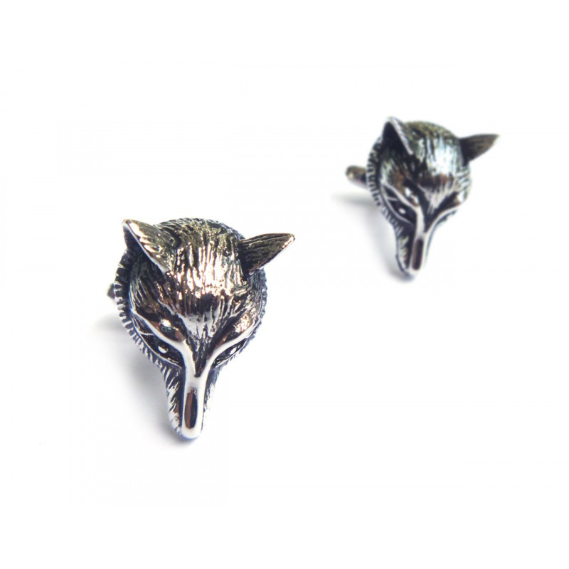 Boutons de manchette Loups