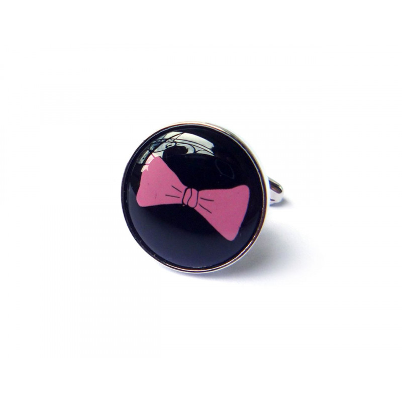 Pink Bow Tie Cufflinks