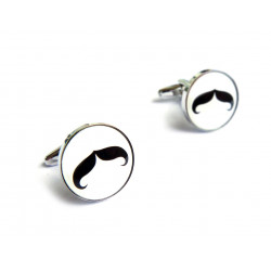 Moustache Cufflinks II