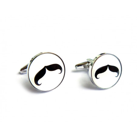 Moustache Cufflinks II