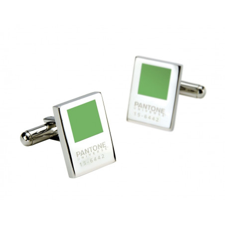 Bud Green Pantone Cufflinks