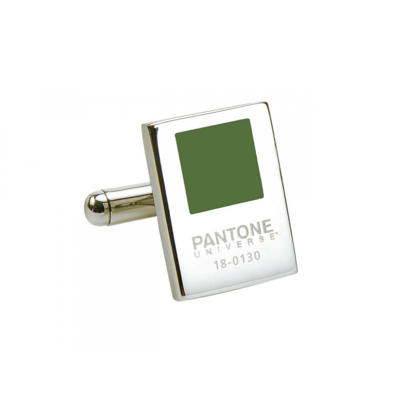 Boutons de manchette Pantone Vert Cactus