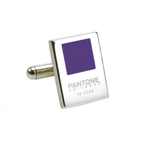 Prism Violet Rectangle Cufflinks