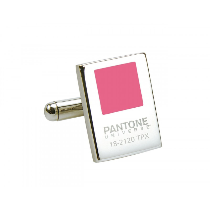 Boutons de manchette Pantone Honeysuckle Pink