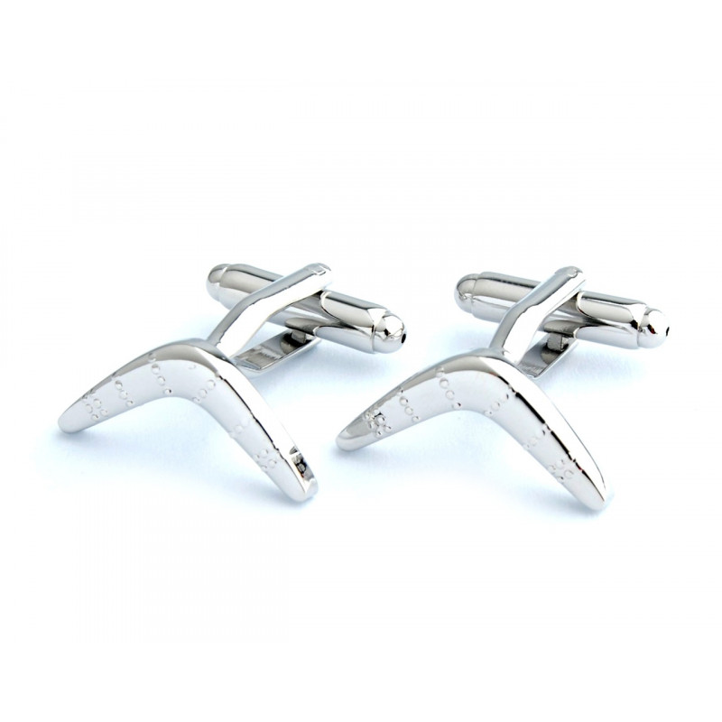 Boutons de manchette Boomerang