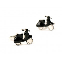 Black Vespa Cufflinks