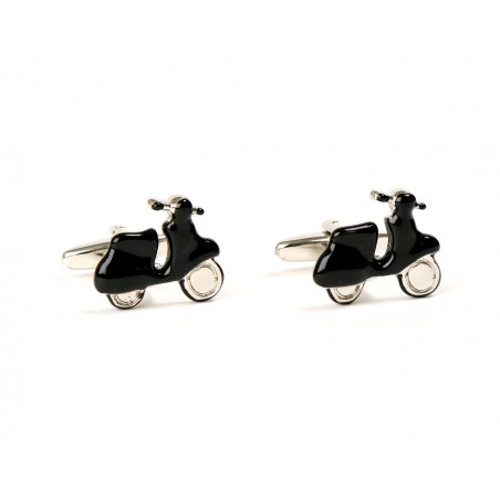 Black Vespa Cufflinks