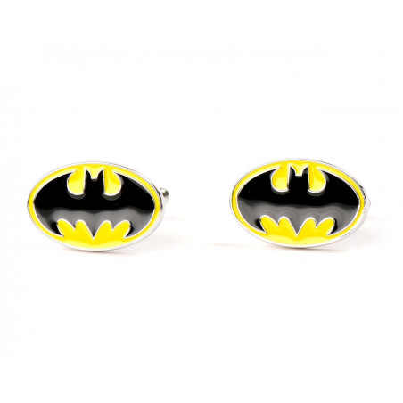 Batman Cufflinks (Yellow)