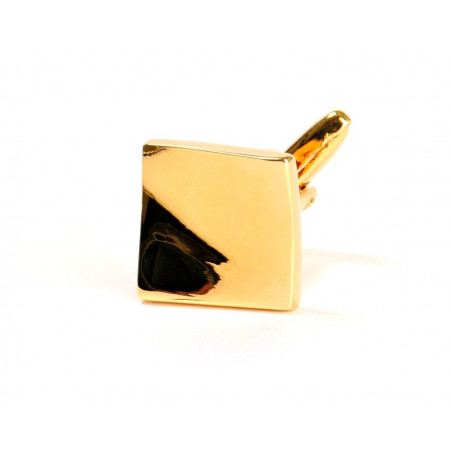 Heartbeats Gold Cufflinks