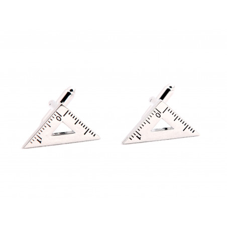 Pythagoras Set Square Cufflinks