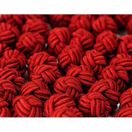 Ankara Silk Knot Cufflinks