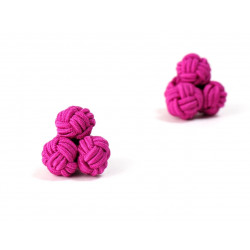 Kigali Silk Knot Cufflinks