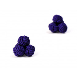 Lisbon Silk Knot Cufflinks