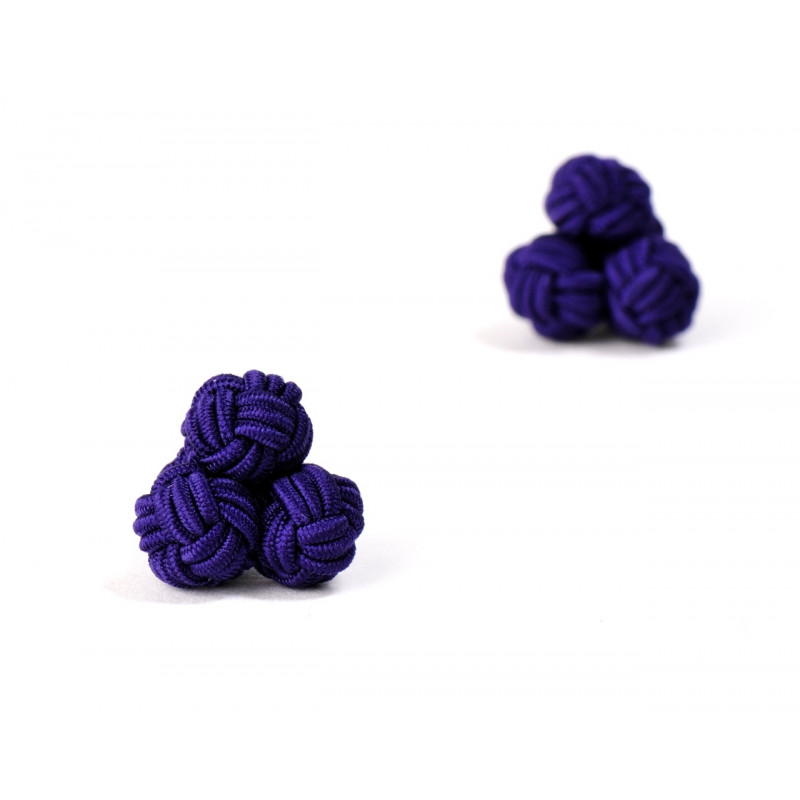Lisbon Silk Knot Cufflinks