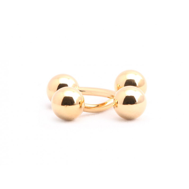 Gold Ball Cufflinks